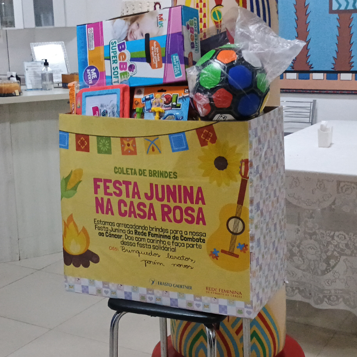 Campanha de Brindes para a Festa Junina do Hospital Erasto Gaertner é Sucesso!